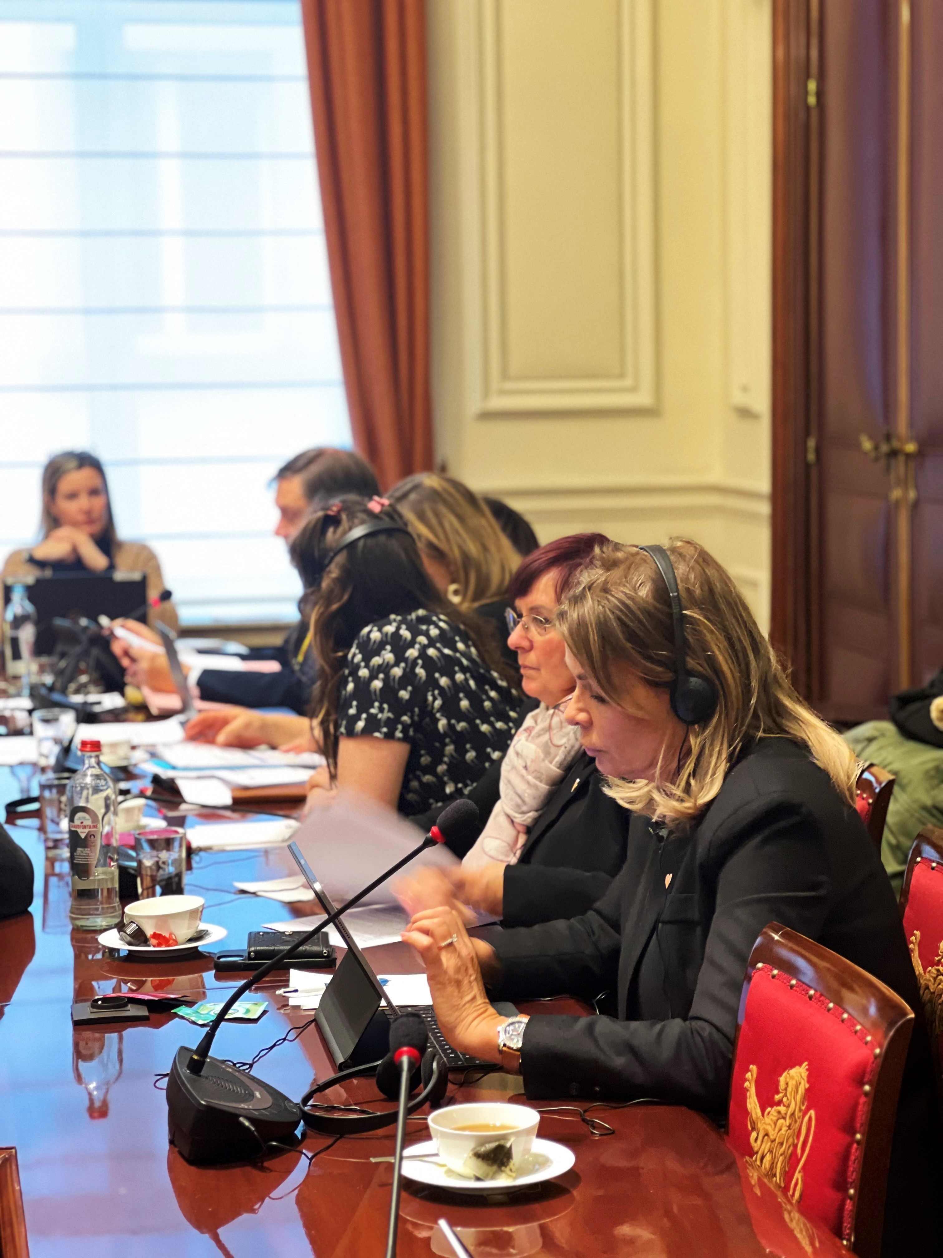  De commissie bespreekt de gendergelijkheid in de sport