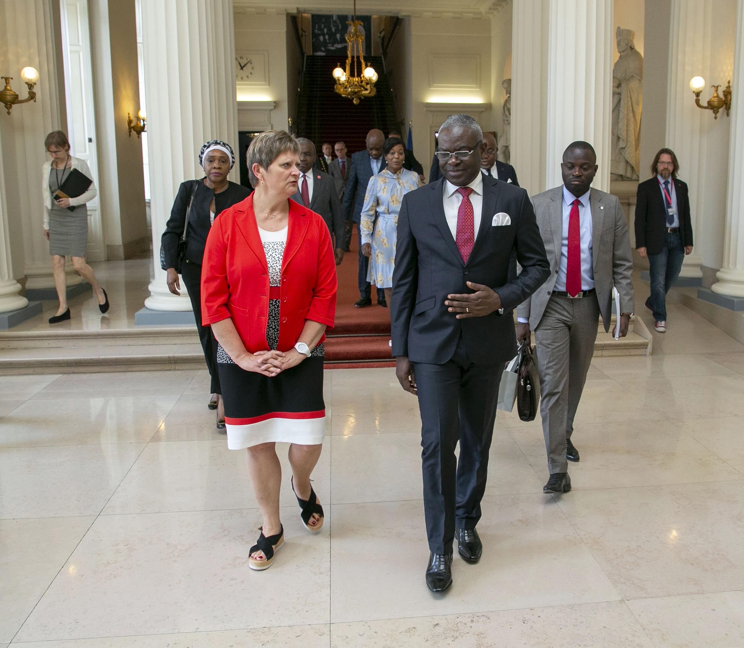  Bezoek van de Eerste minister van de Republiek Congo