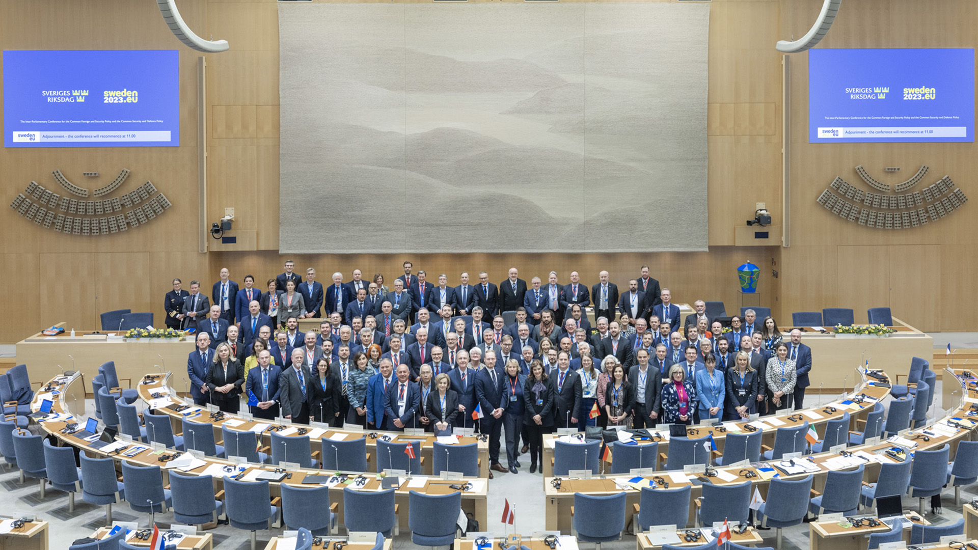  GBVB/GVDB interparlementaire conferentie, Stockholm, 2-3 maart 2023
