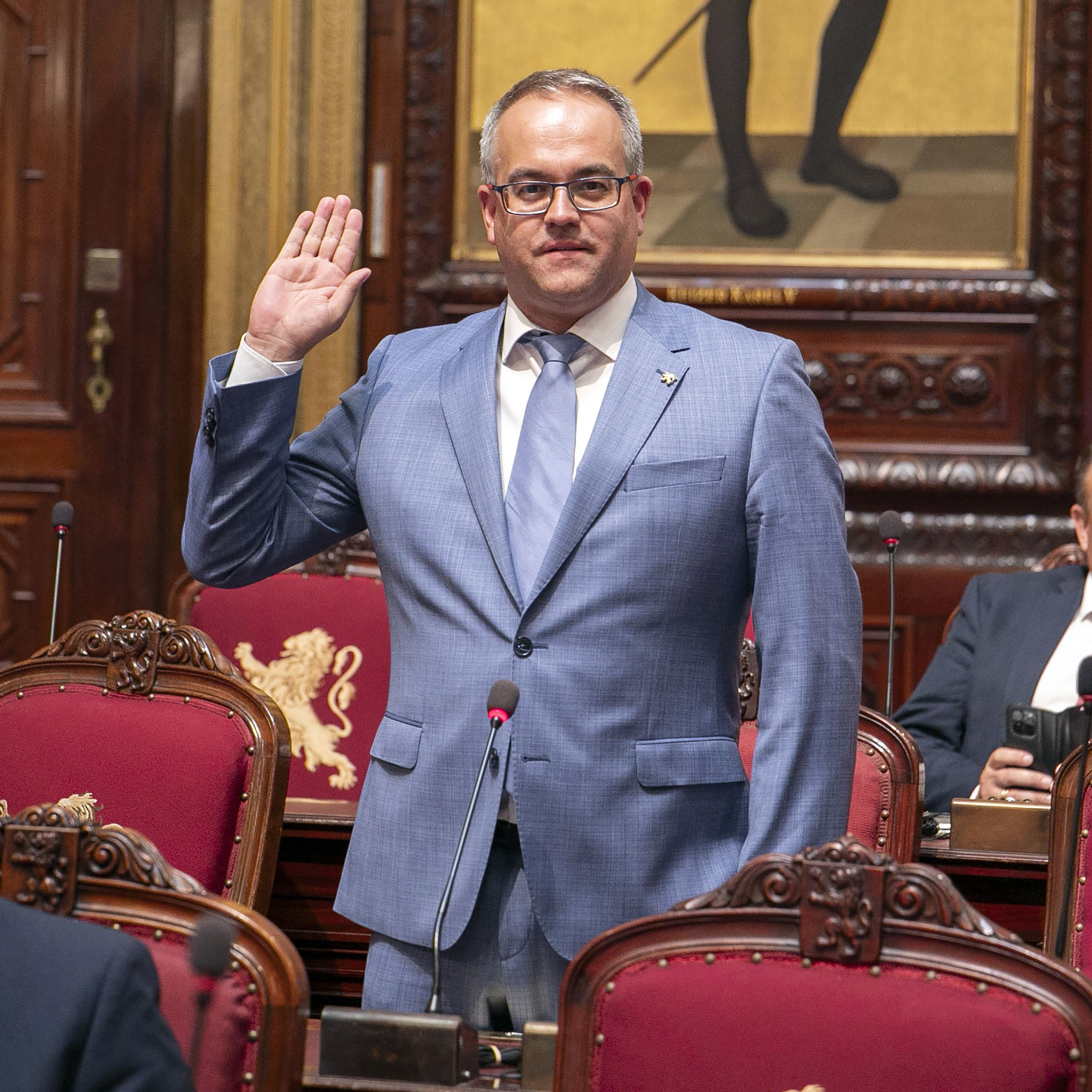  Les sénateurs cooptés prêtent serment