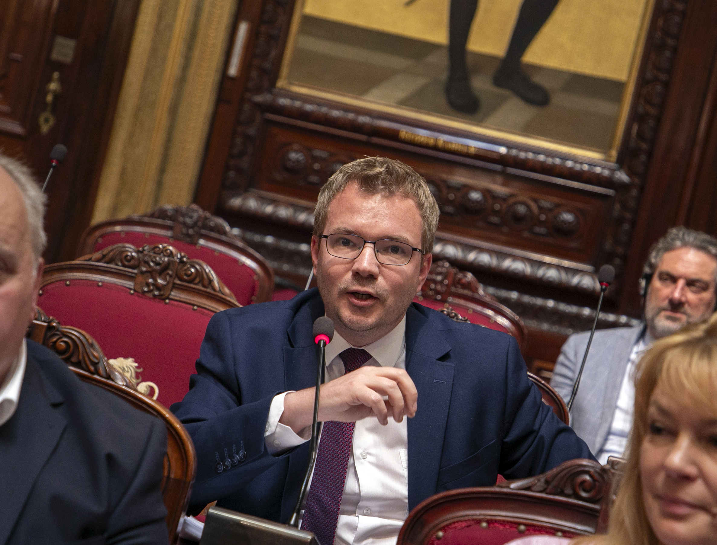  De Senaat stemt over het ontwerp van verklaring tot herziening van de Grondwet