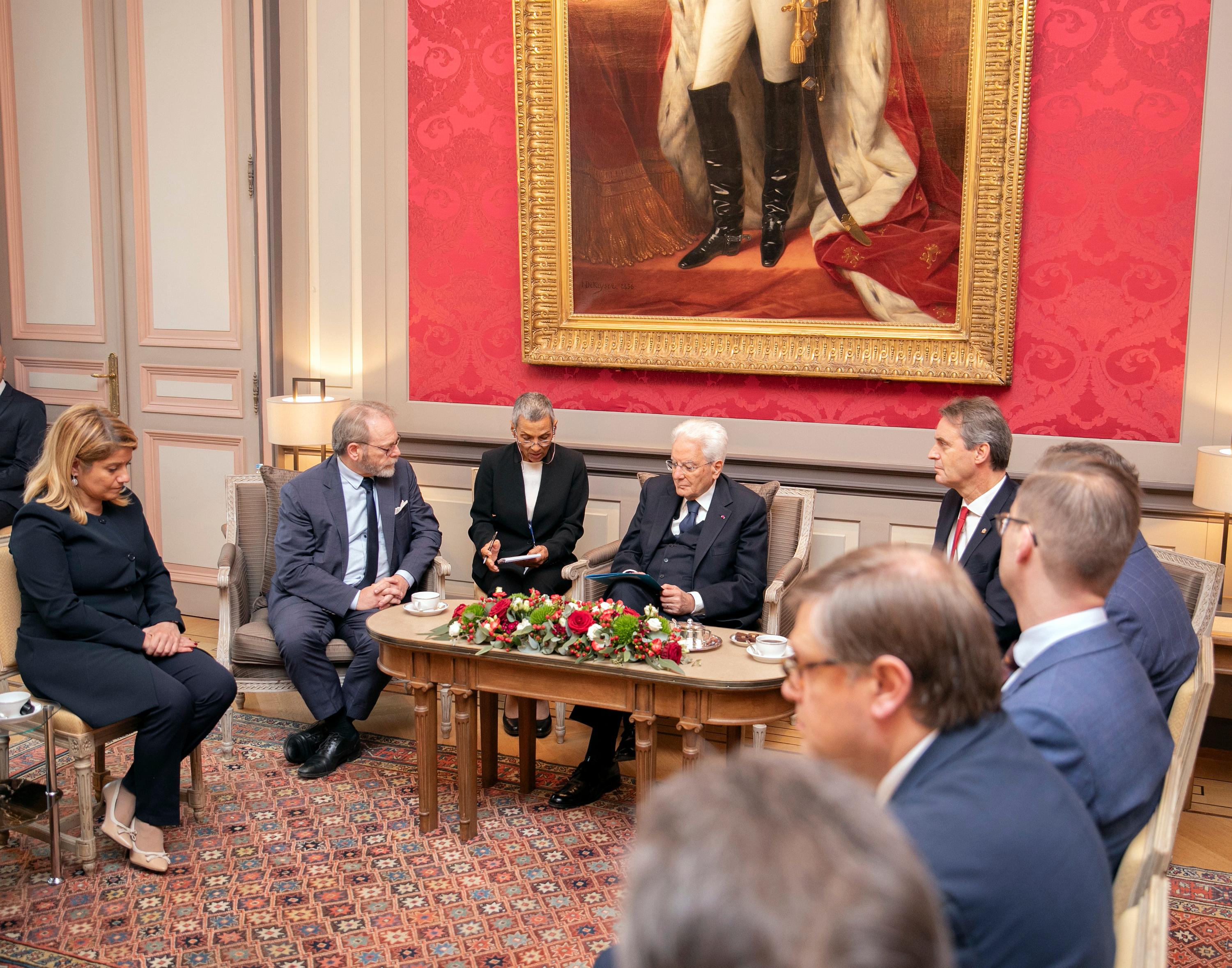  Visite du président de la République italienne au Parlement fédéral
