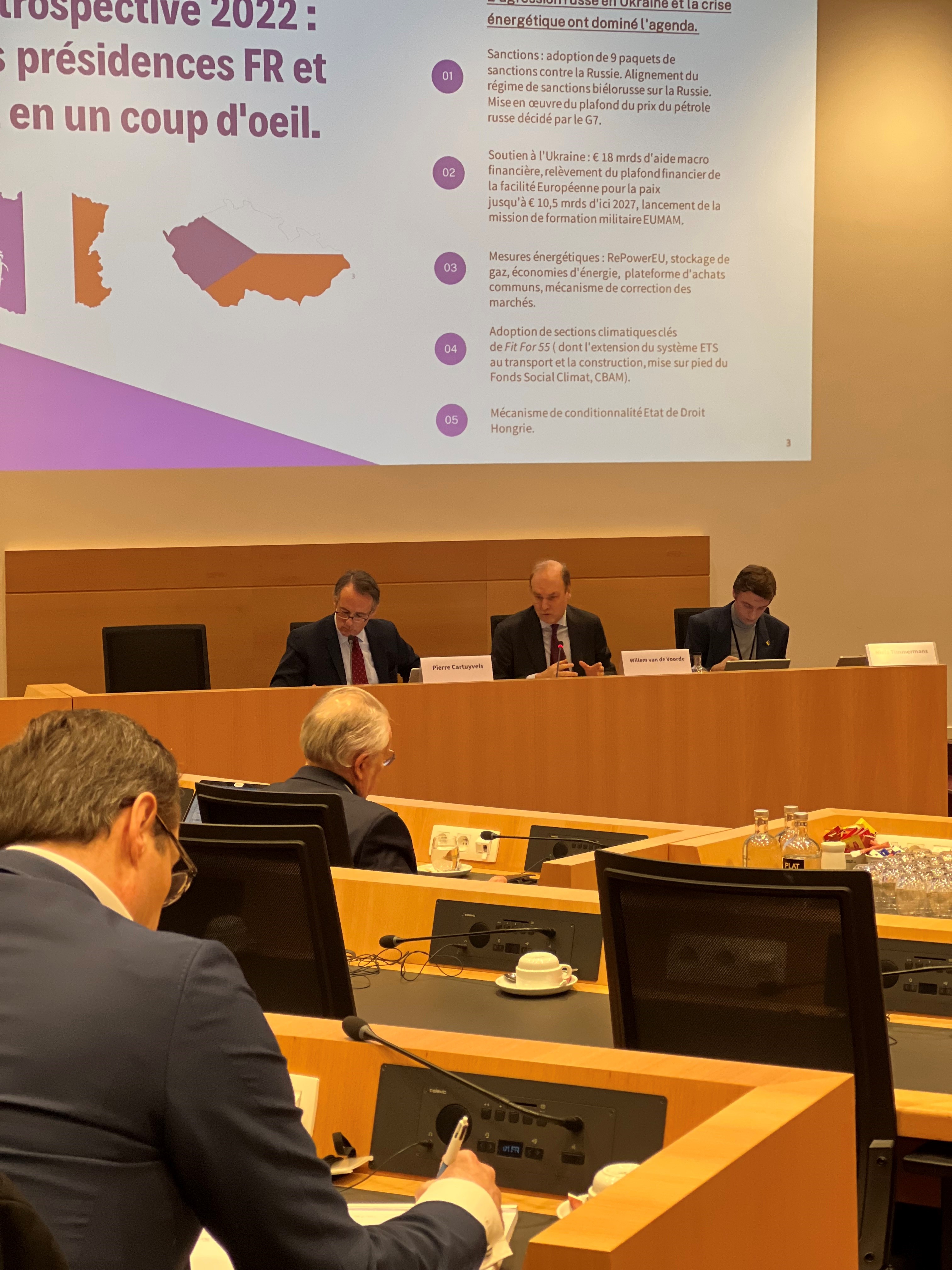  Voorstelling van het Werkprogamma van de Europese Commissie