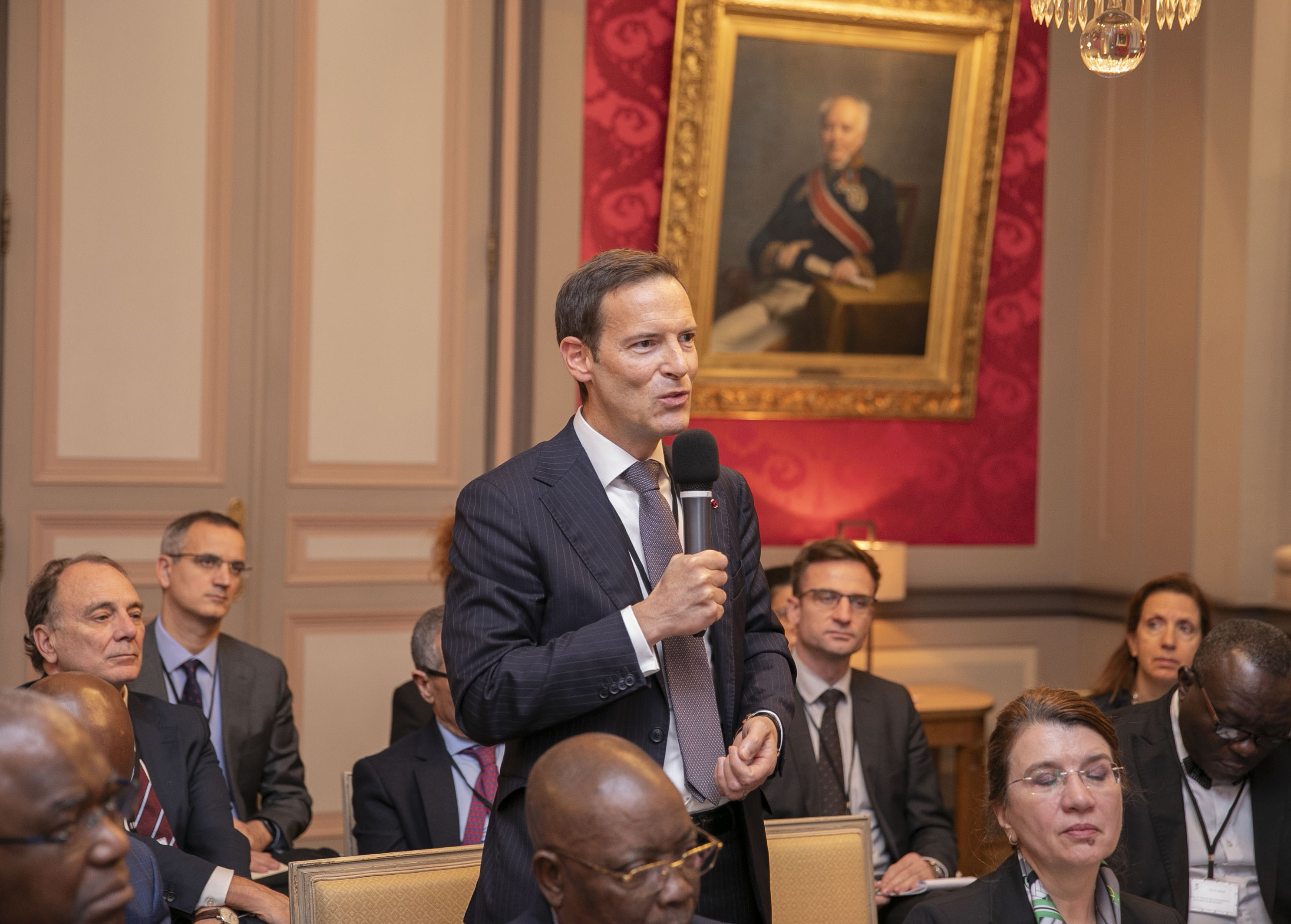  Vergadering van de Franstalige ambassadeurs in Brussel