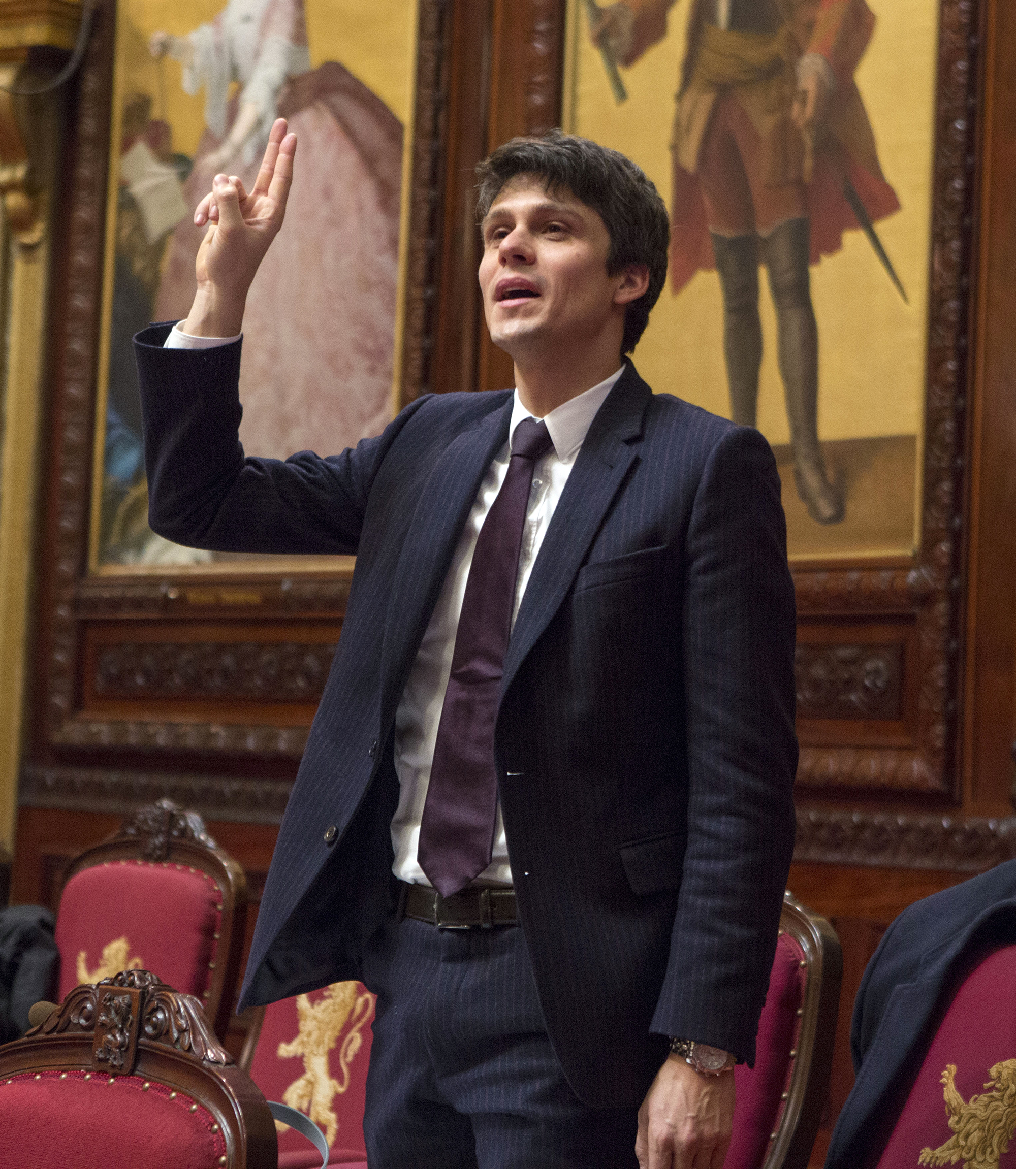  Zes nieuwe senatoren hebben de eed afgelegd