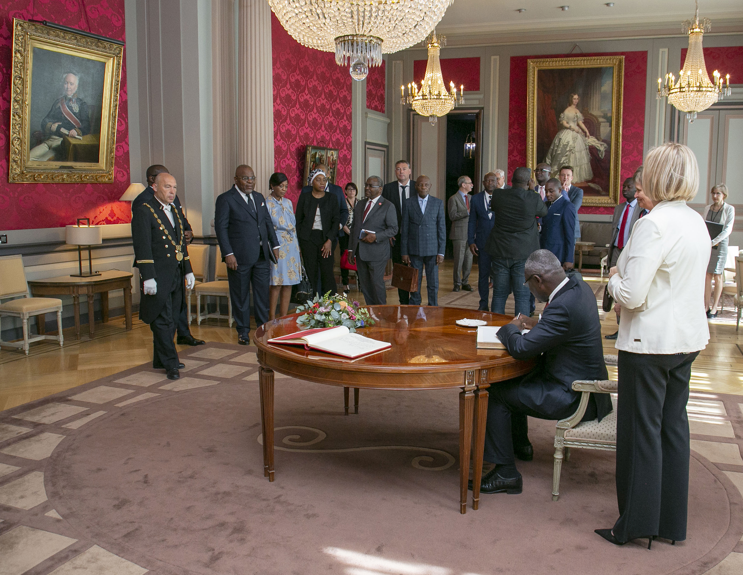  Bezoek van de Eerste minister van de Republiek Congo
