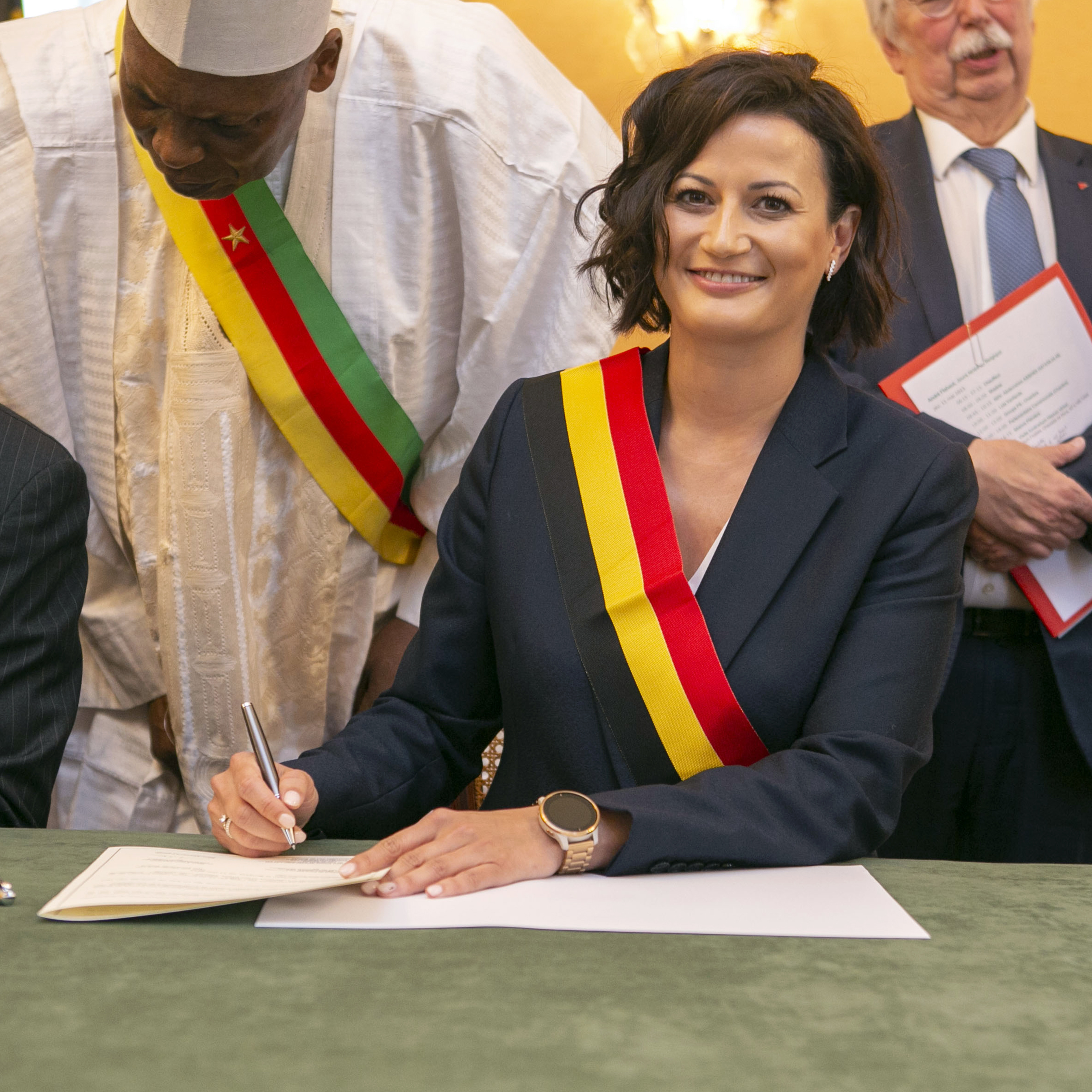  Ondertekening van het samenwerkingsprotocol met het Parlement van Kameroen