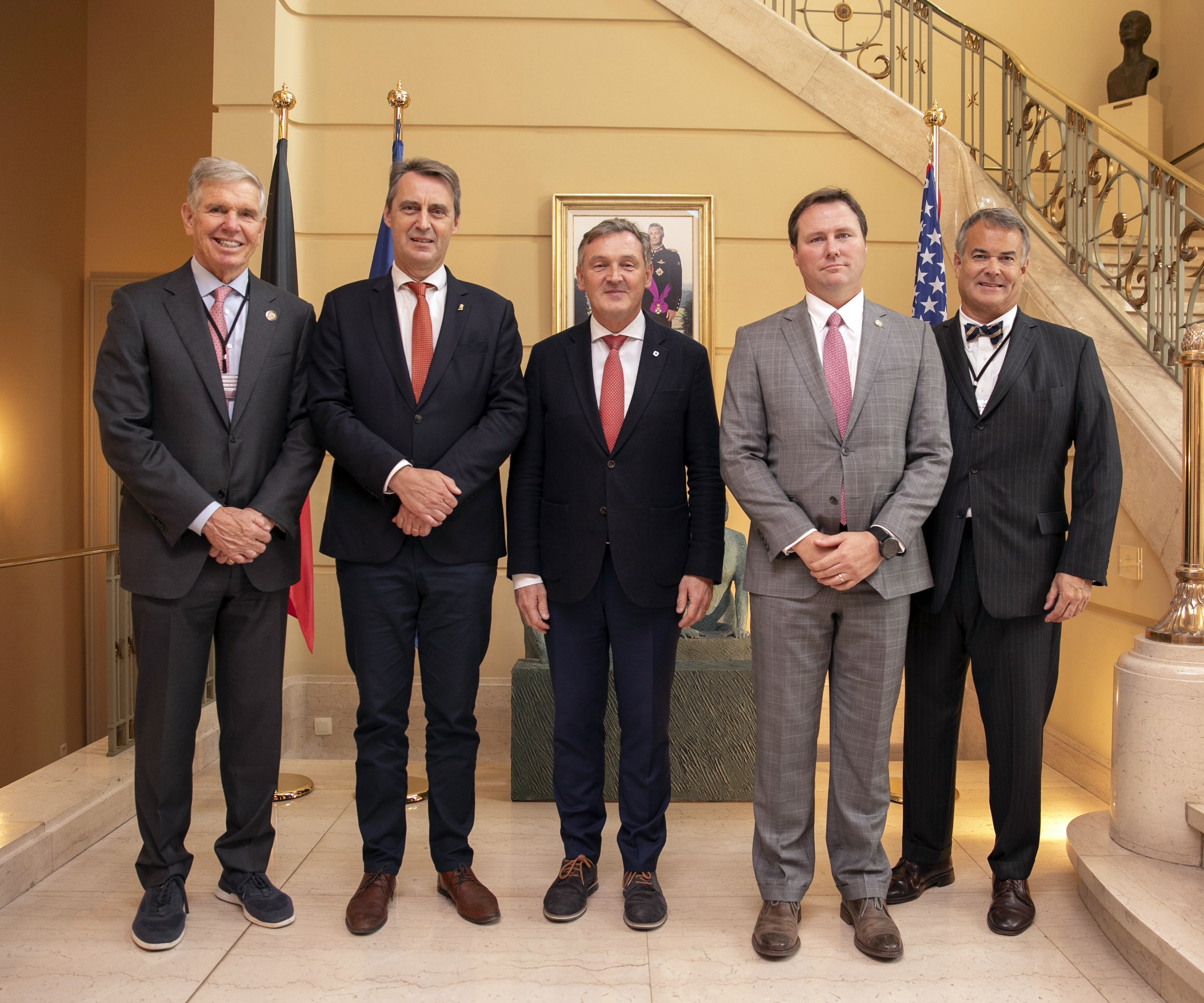  Bezoek van een delegatie van parlementsleden uit de Amerikaanse staat Georgia