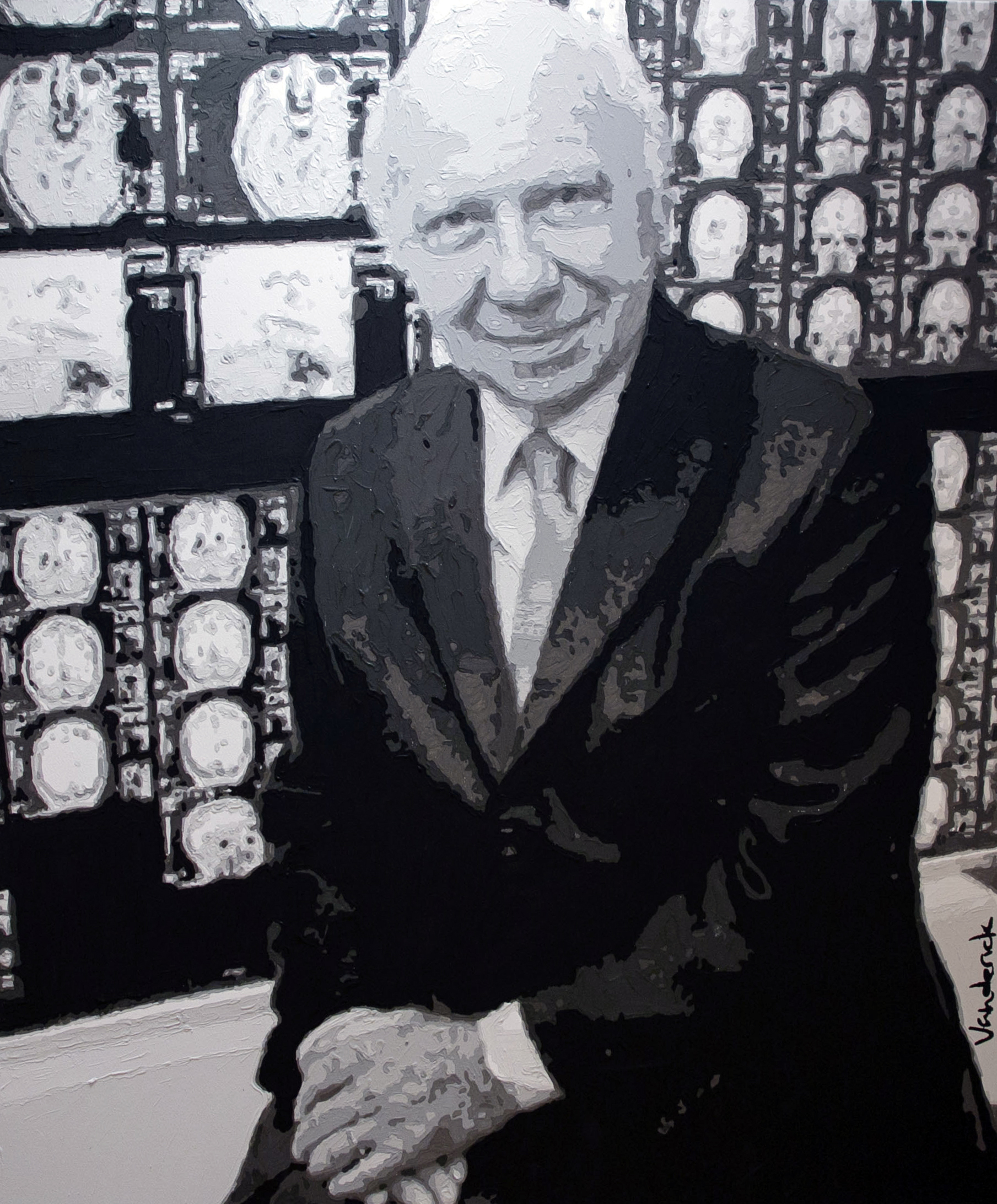  Voorstelling van het portret van oud-voorzitter Jacques Brotchi