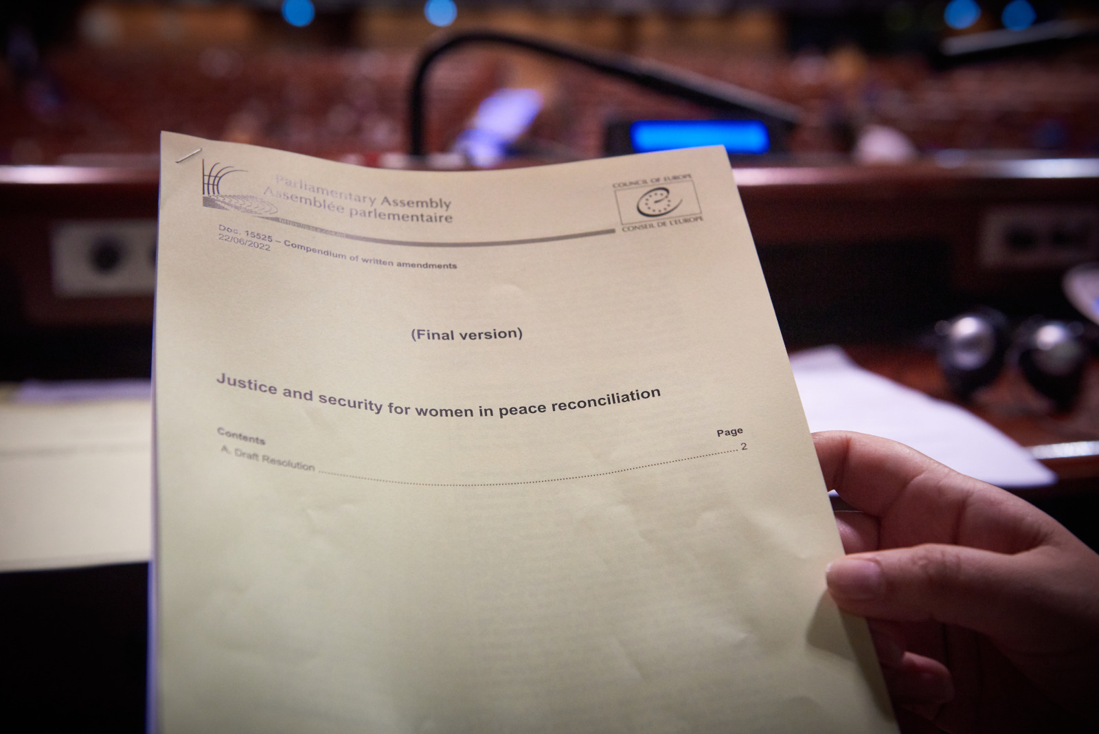  Zomerzitting van de Parlementaire Assemblee van de Raad van Europa