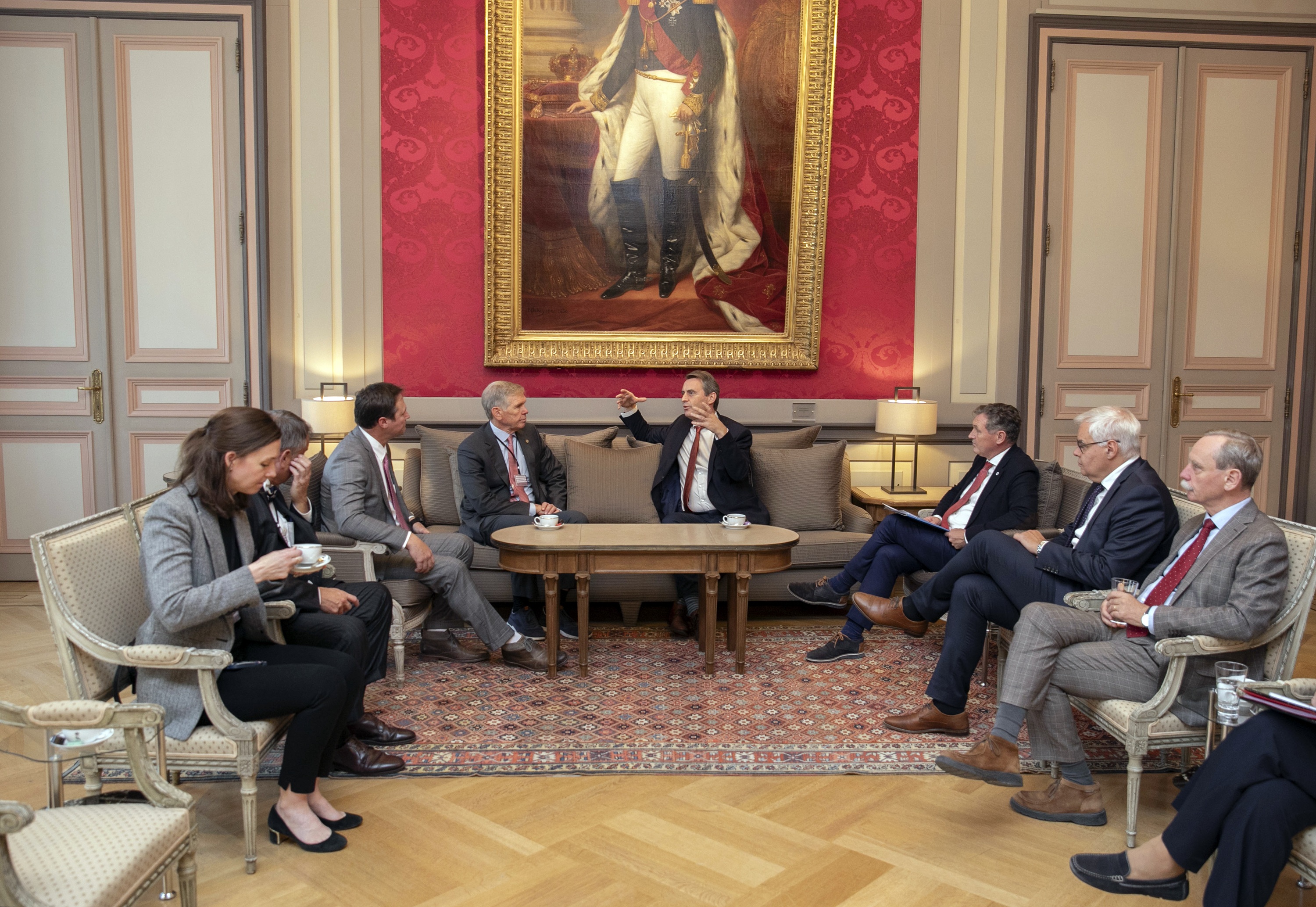  Bezoek van een delegatie van parlementsleden uit de Amerikaanse staat Georgia