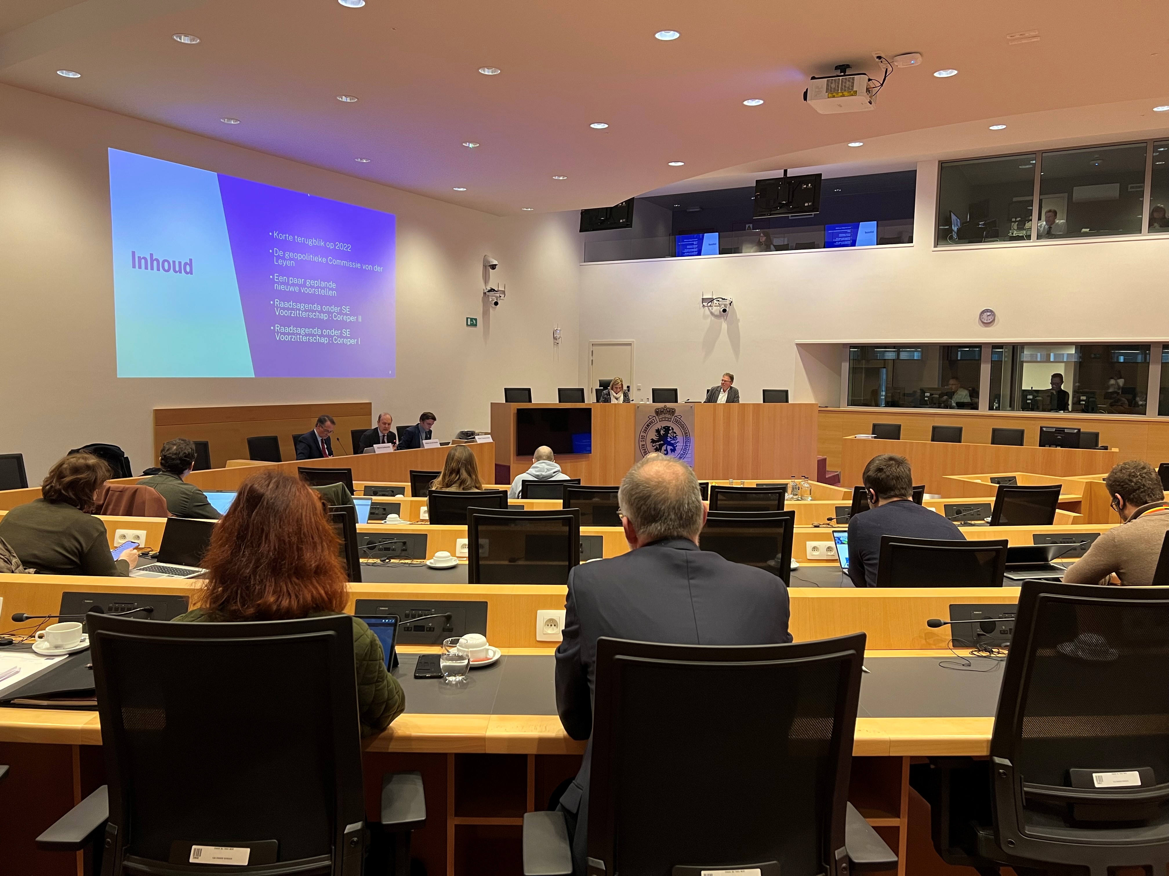  Voorstelling van het Werkprogamma van de Europese Commissie