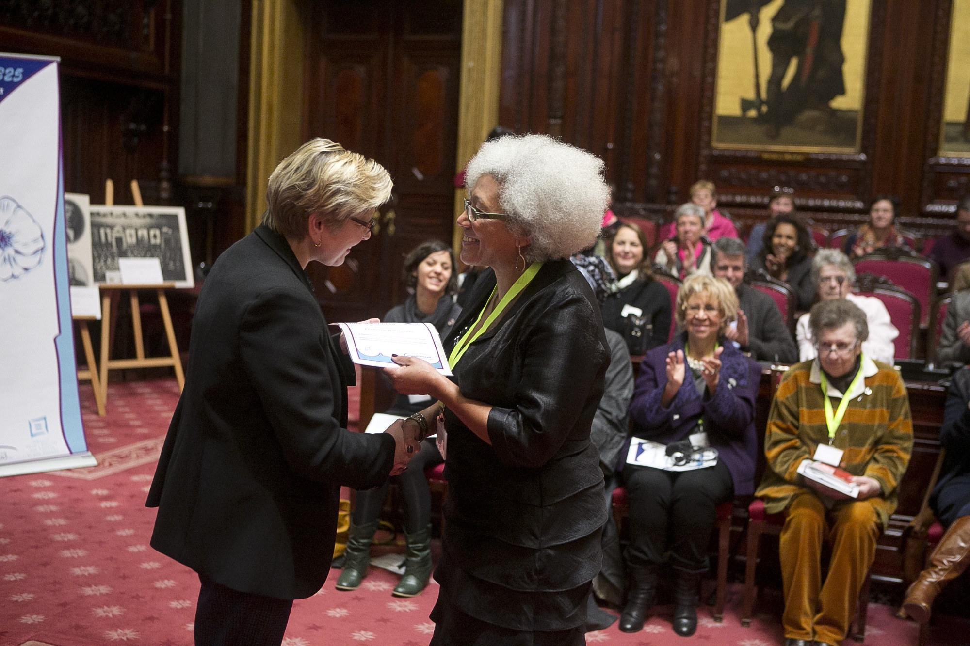  Ceremonie "Zoek uw Vredesvrouw 2014"